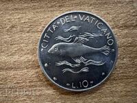Βατικανό - 10 λιρες (1972)