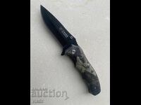 Briceag pliabil Columbia / 80x195cm / negru antracit