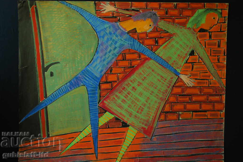 Picture, man, woman, hud. Lidiya Simeonova, 1990s with price € 70.00 | 136.91 BGN