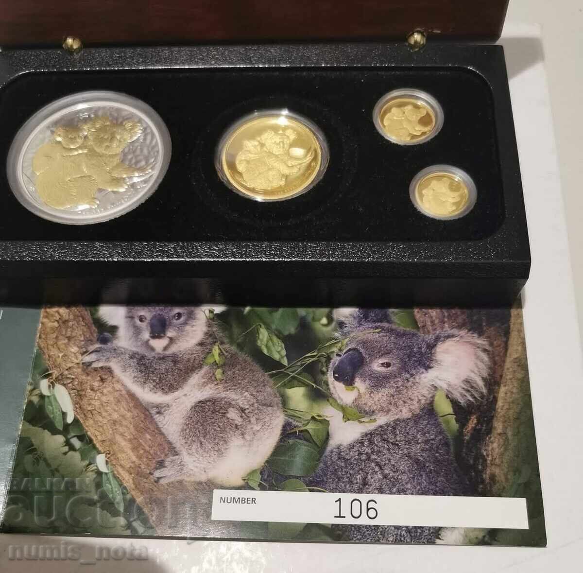 Аукцион Лимитиран сет Австралия Коала 2008 година Аукцион Лимитиран сет Австралия Коала 2008 година