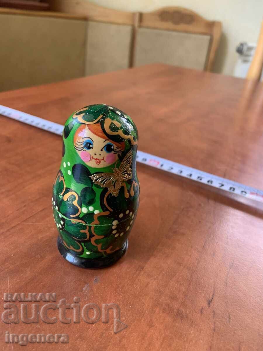 МАТРЬОШКА МАТРЬОШКИ КУКЛА ДЪРВО СТАРИННА-5 БРОЯ с цена 48.00 лв. | € 24.54 МАТРЬОШКА МАТРЬОШКИ КУКЛА ДЪРВО СТАРИННА-5 БРОЯ с цена 48.00 лв. | € 24.54