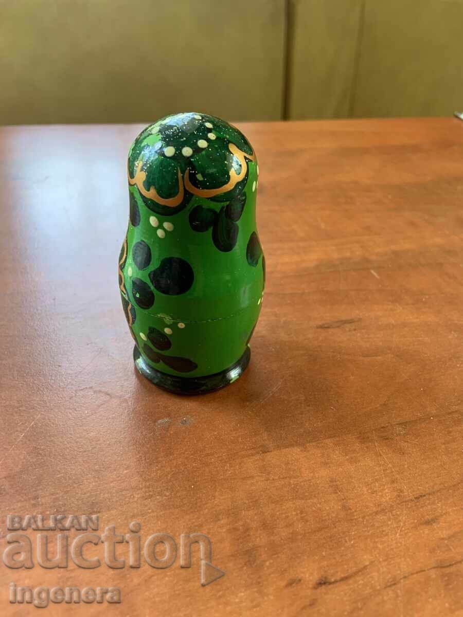 МАТРЬОШКА МАТРЬОШКИ КУКЛА ДЪРВО СТАРИННА-5 БРОЯ - 5 МАТРЬОШКА МАТРЬОШКИ КУКЛА ДЪРВО СТАРИННА-5 БРОЯ - 5