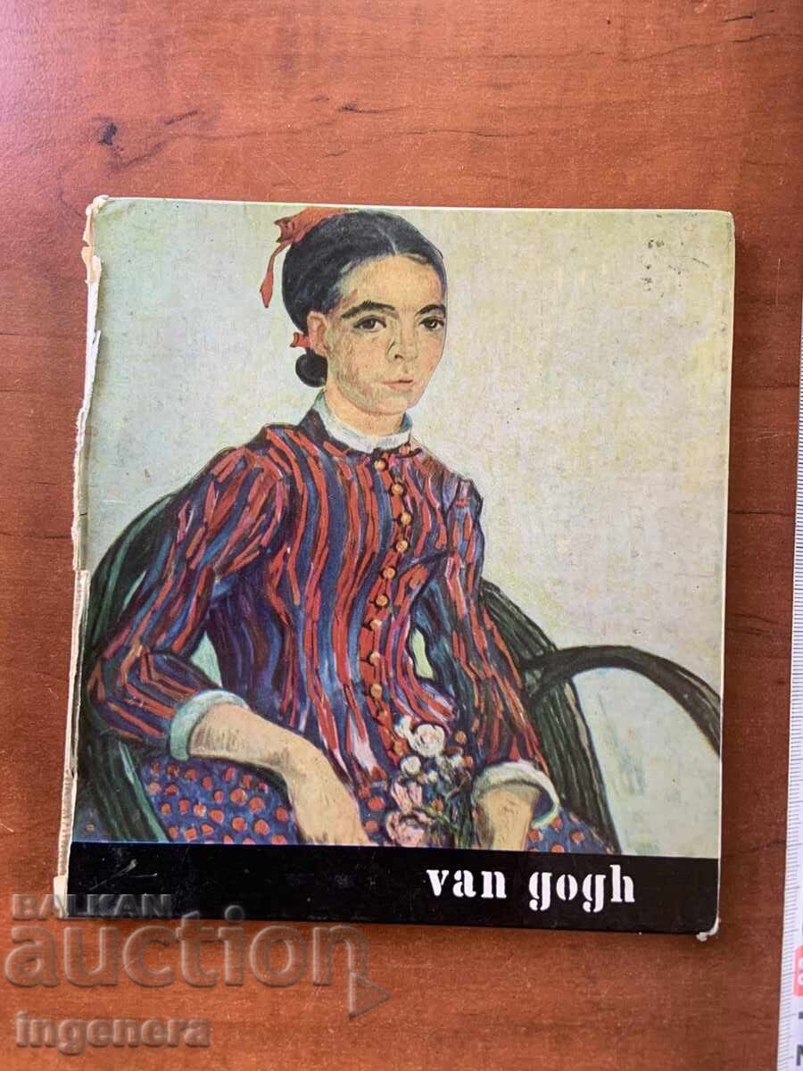 BOOK ABOUT VAN GOGH - 28 PAINTINGS IN ONE - ITALIAN