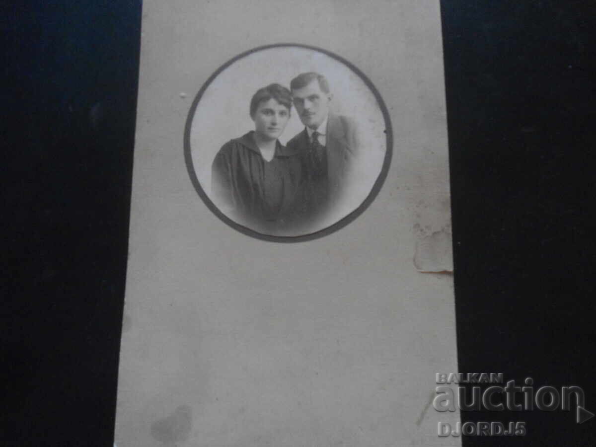 Fotografie veche, carton, Iunie 1919