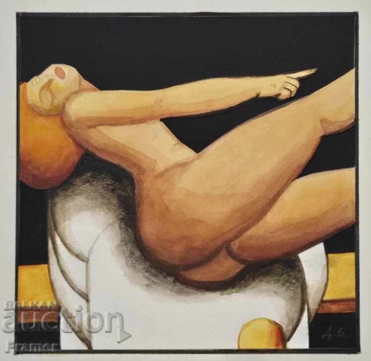 Димитър Буюклийски – Мичи /1943 – 2022/ "Голо тяло" 2019г. с цена 4400.00 лв. | € 2249.68