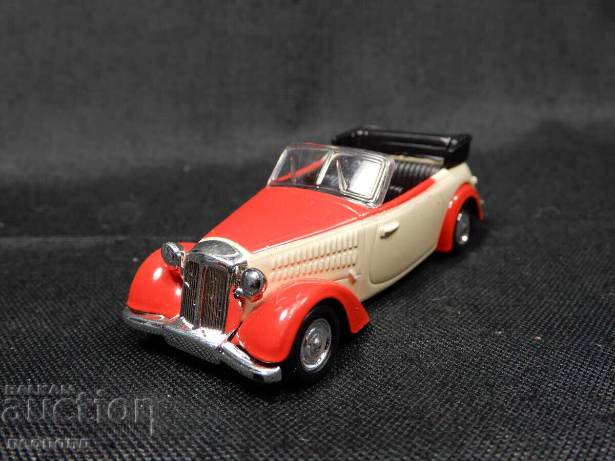 1/64 MAȘINUȚĂ METALICĂ RETRO IFA F8 CABRIO GRELL 1/64 MAȘINUȚĂ METALICĂ RETRO IFA F8 CABRIO GRELL