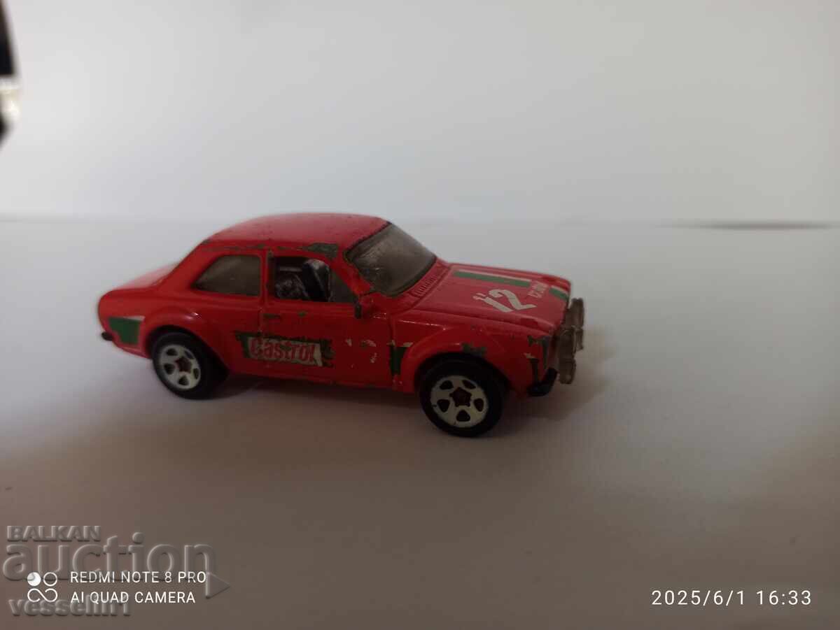 Ford Escort RS 1600 car, old toy 1/64 with price 10.00 BGN | € 5.11