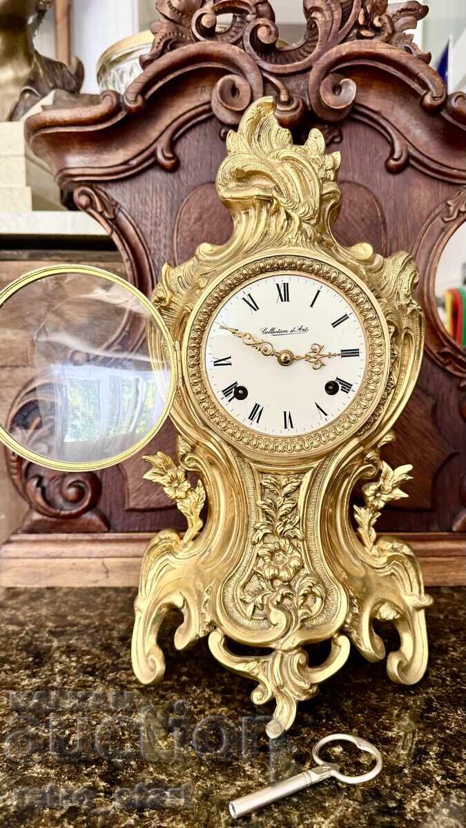 Ceas de masă din alamă - 6 Ceas de masă din alamă - 6