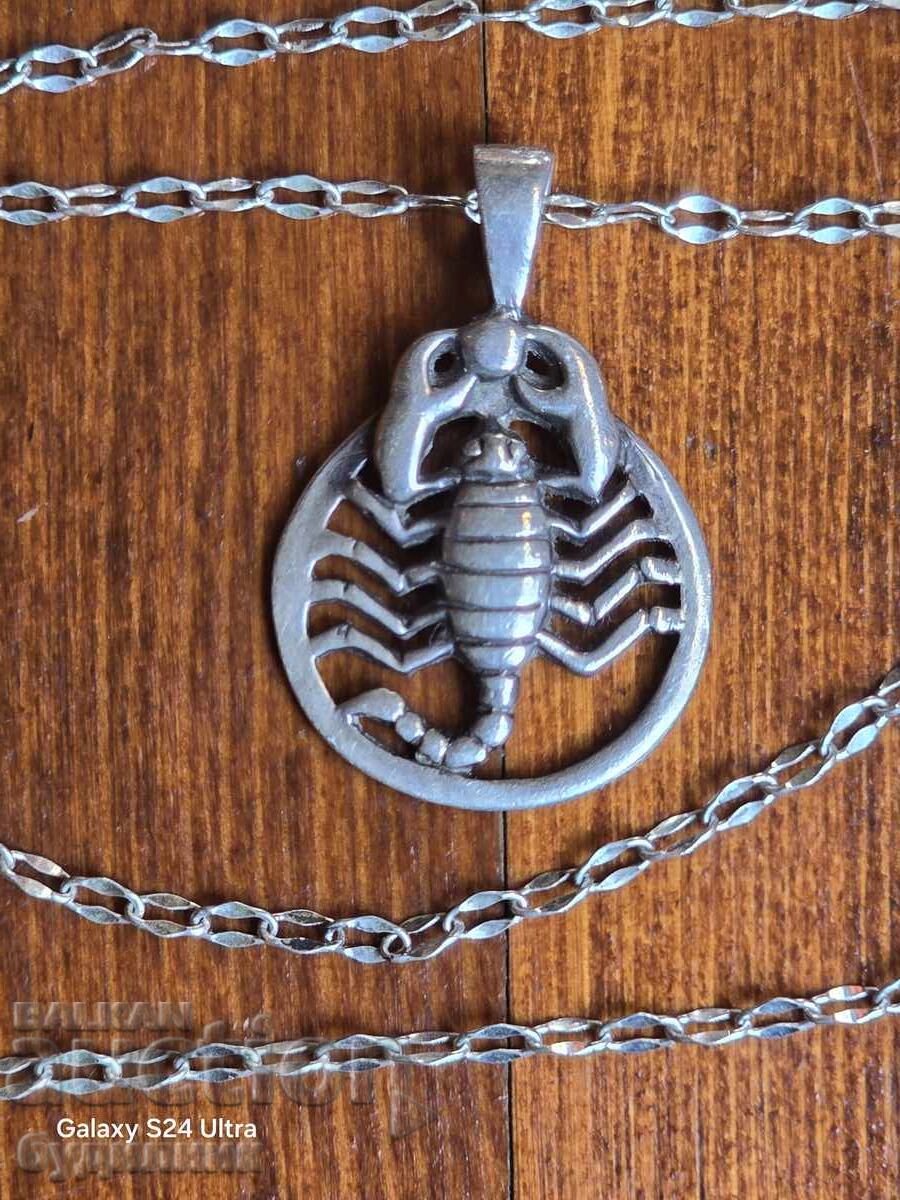 Silver chain with pendant. 5.17 Grams. 44cm. Selling over 100 Silver chain with pendant. 5.17 Grams. 44cm. Selling over 100