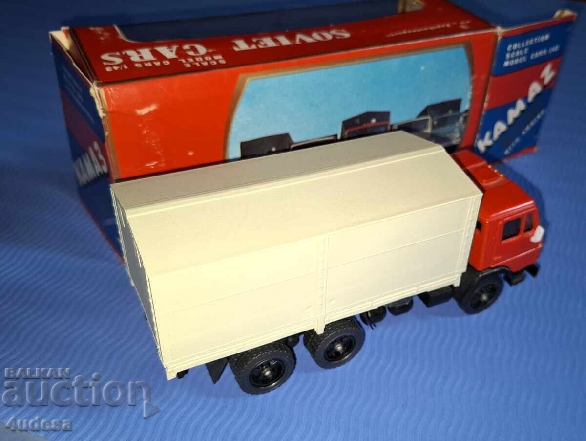 Auction  Russian Soviet Social Model KAMAZ 5320 1:43 USSR Made in USSR