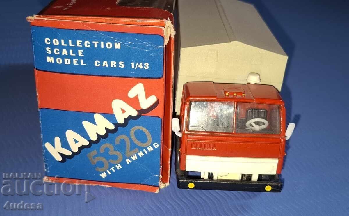 Russian Soviet Social Model KAMAZ 5320 1:43 USSR Made in USSR - 6