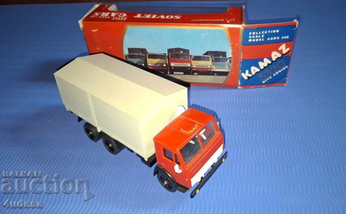 Руски съветски соц модел КАМАЗ 5320 1:43 СССР Made in USSR