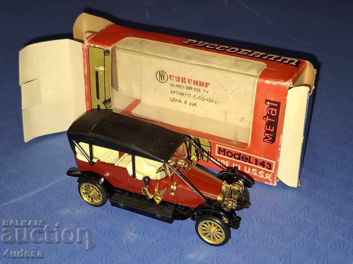 Руски модел Русо Балт А22 1:43 от 1983 година Сделано в СССР с цена 225.00 лв. | € 115.04