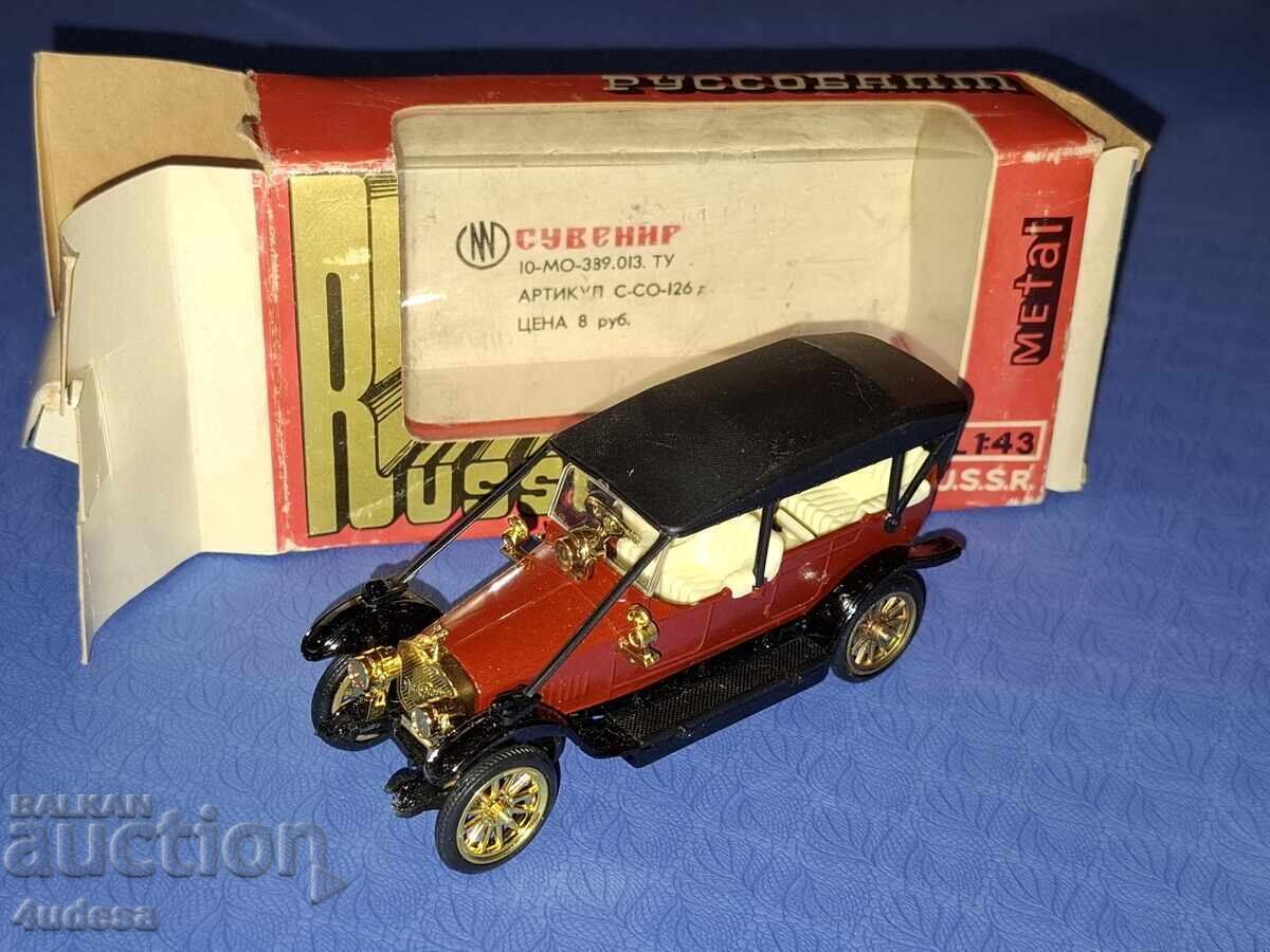 Руски модел Русо Балт А22 1:43 от 1983 година Сделано в СССР