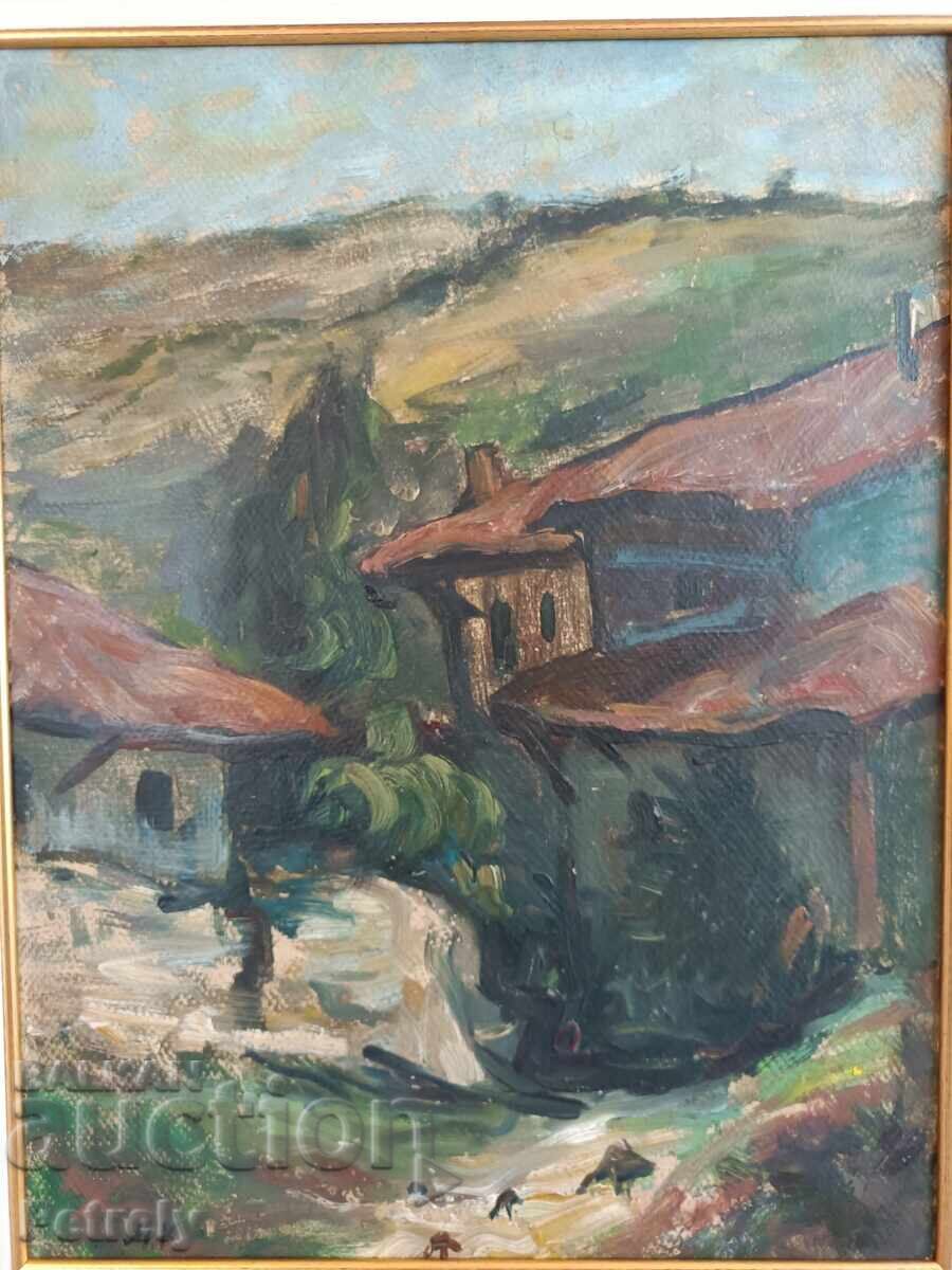 Παράδοση Παλιά ελαιογραφία Παράδοση Παλιά ελαιογραφία