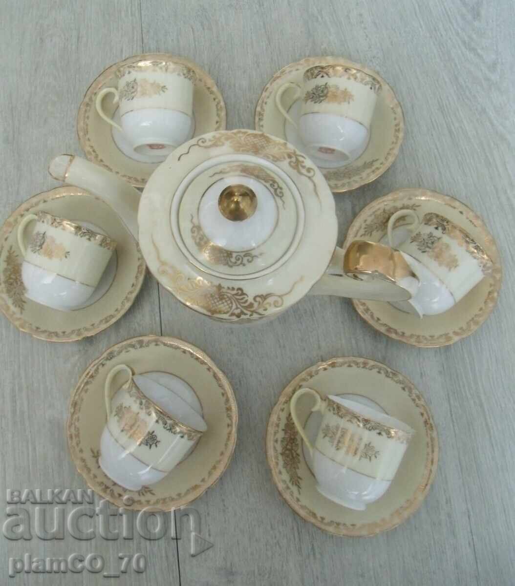 №*8076 Παλιό ιαπωνικό σερβίτσιο πορσελάνης για καφέ - CHIKARAMACHI №*8076 Παλιό ιαπωνικό σερβίτσιο πορσελάνης για καφέ - CHIKARAMACHI