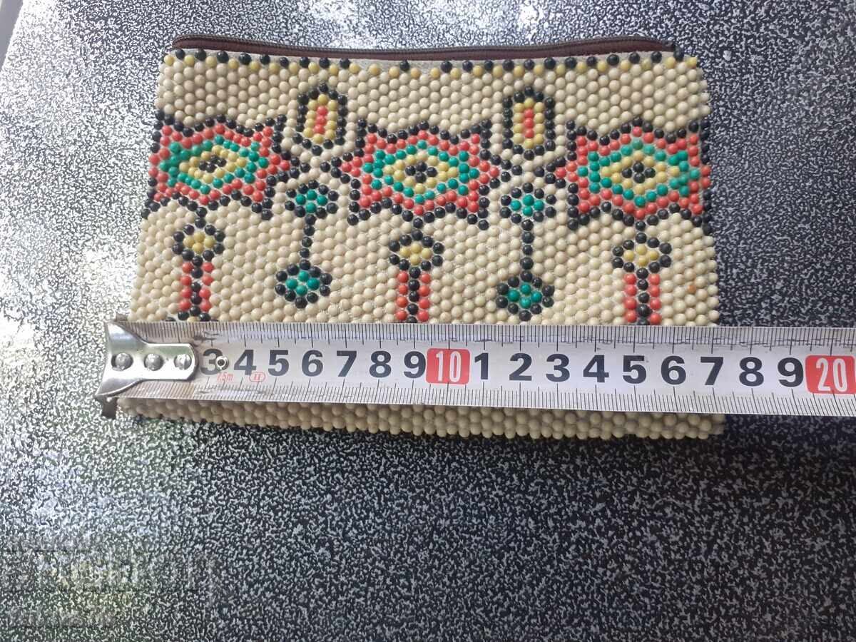 Geanta veche cu margele - 5