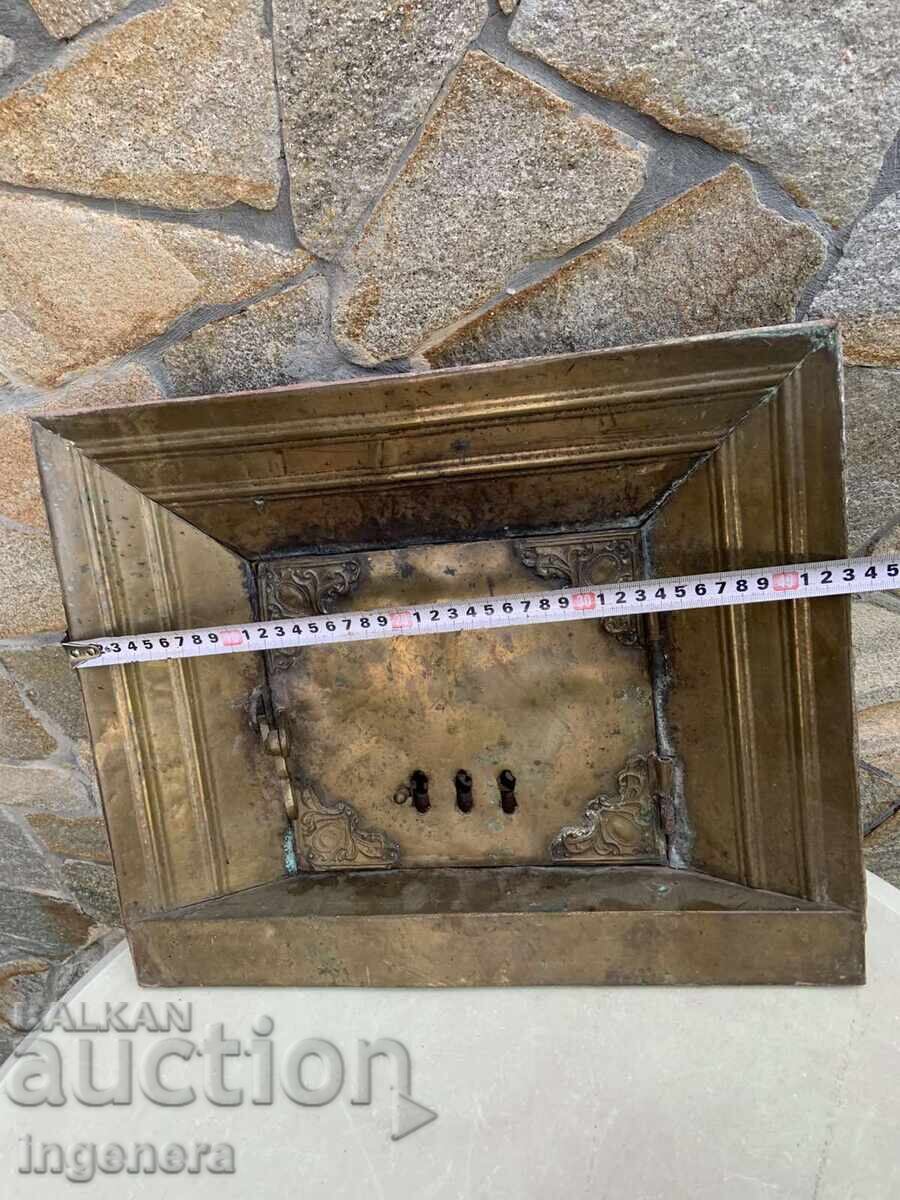 Auction  GATE DOOR FOR AND FROM FIREPLACE STOVE ORNAMENTS COPPER BRASS