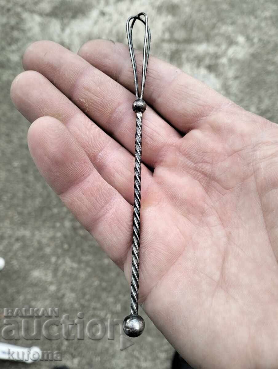 Veche linguriță mică argintată Veche linguriță mică argintată