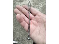 Veche linguriță mică argintată