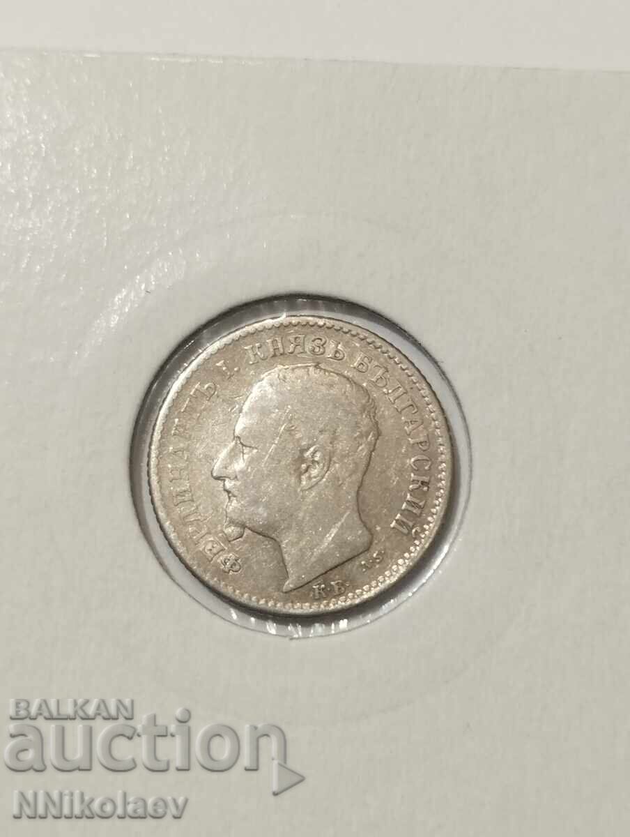 50 stotinki 1891 g. Principatul Bulgariei - 5