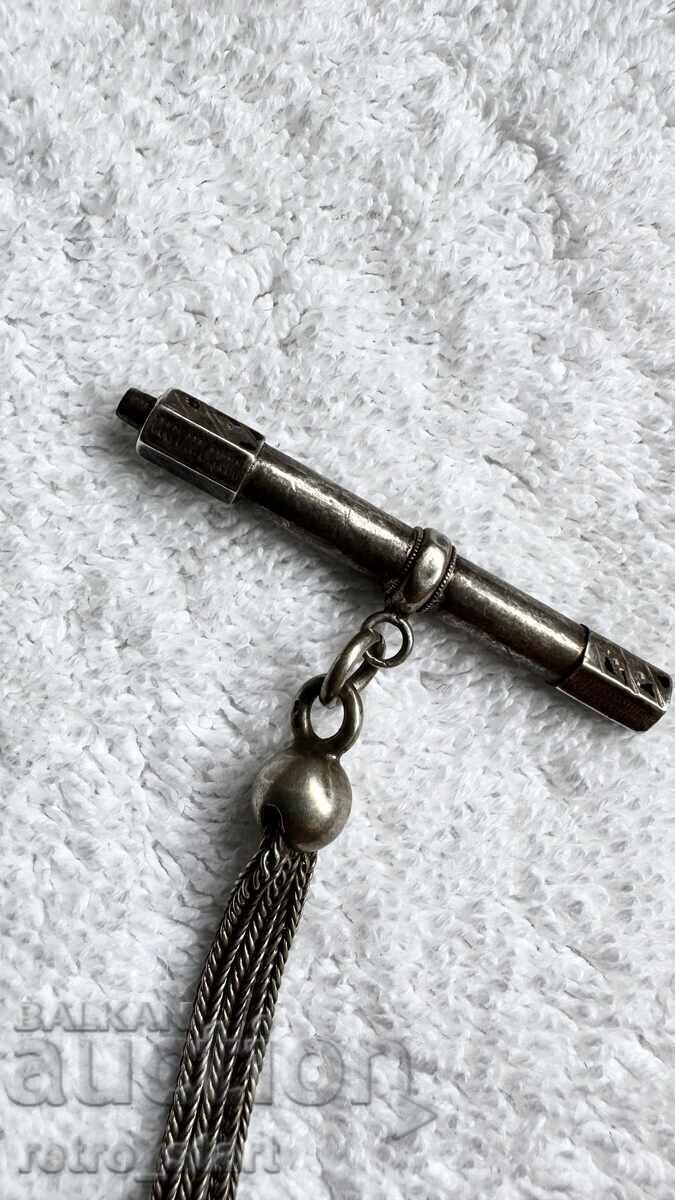 Silver tassel, real, beautiful and expensive! - 5