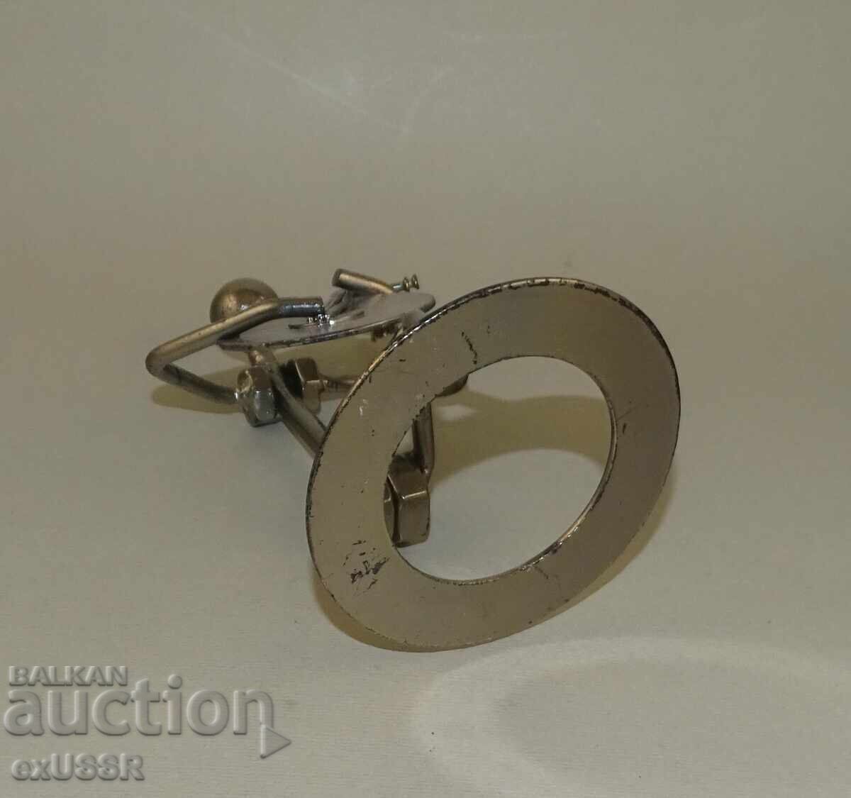 Metal musician figure, nuts - 5