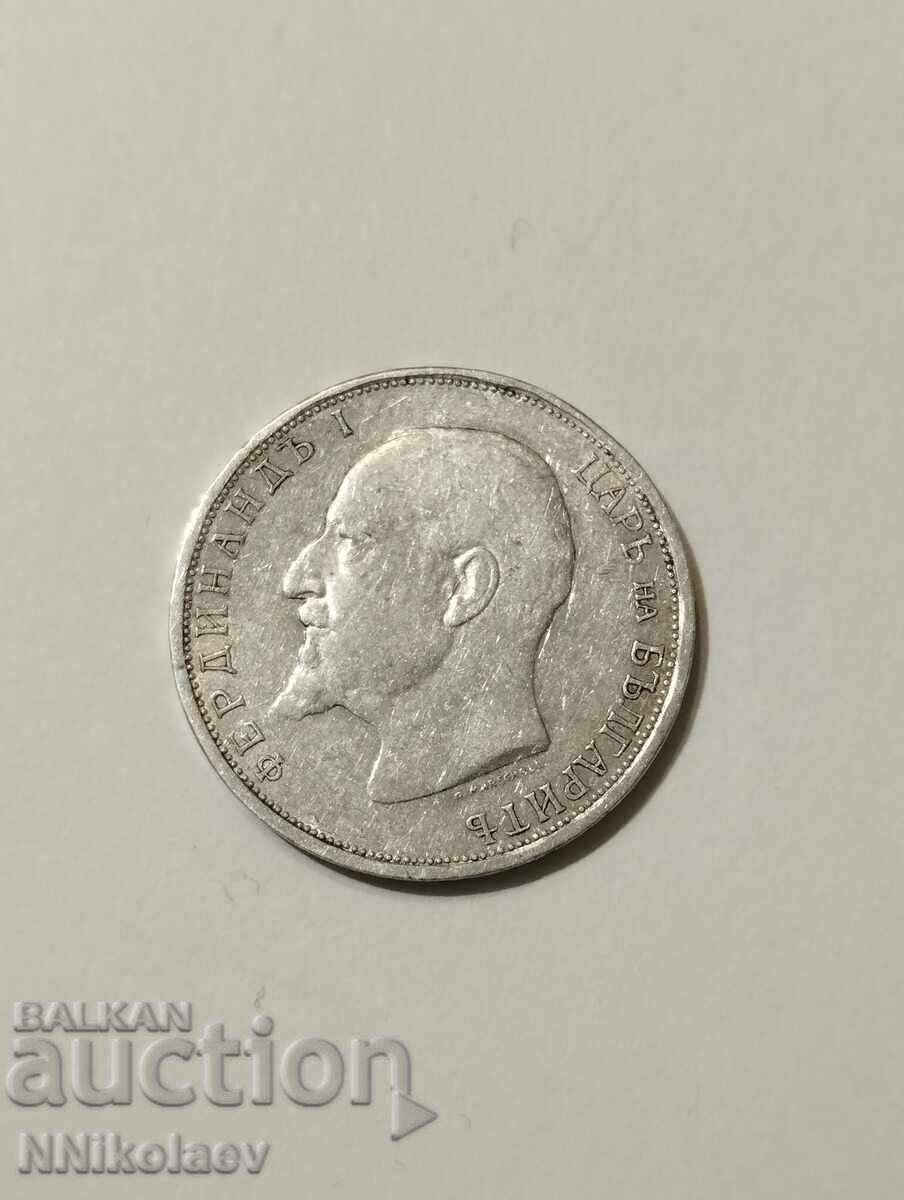 Excellent 1 lev 1912 Bulgaria - 5