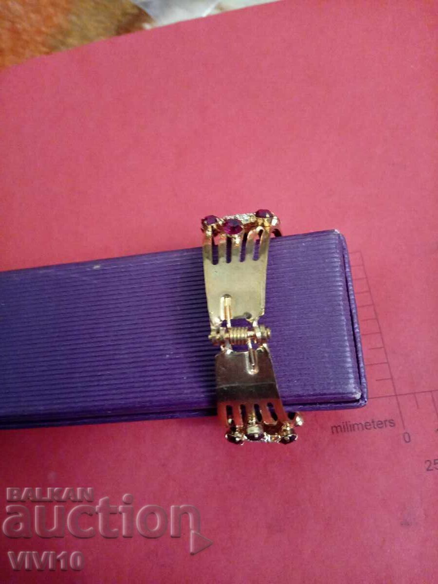 Auction Antique bracelet with stones Auction Antique bracelet with stones