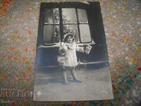 Стара новогодишна пощенска картичка около 1920г.
