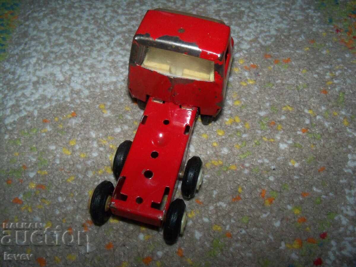 Red Sheet Metal Micro Toy Truck - 5