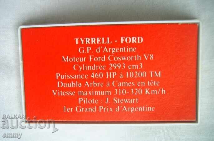 Formula 1 - TYRRELL FORD model, pilot Jackie Stewart - 6