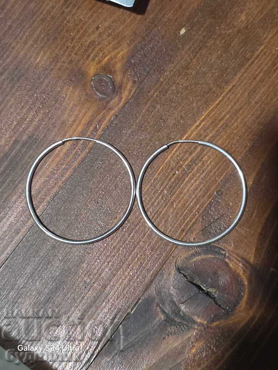 Silver earrings. 3.93 Grams. Check out my other auctions too with price 22.99 BGN | € 11.75 Silver earrings. 3.93 Grams. Check out my other auctions too with price 22.99 BGN | € 11.75
