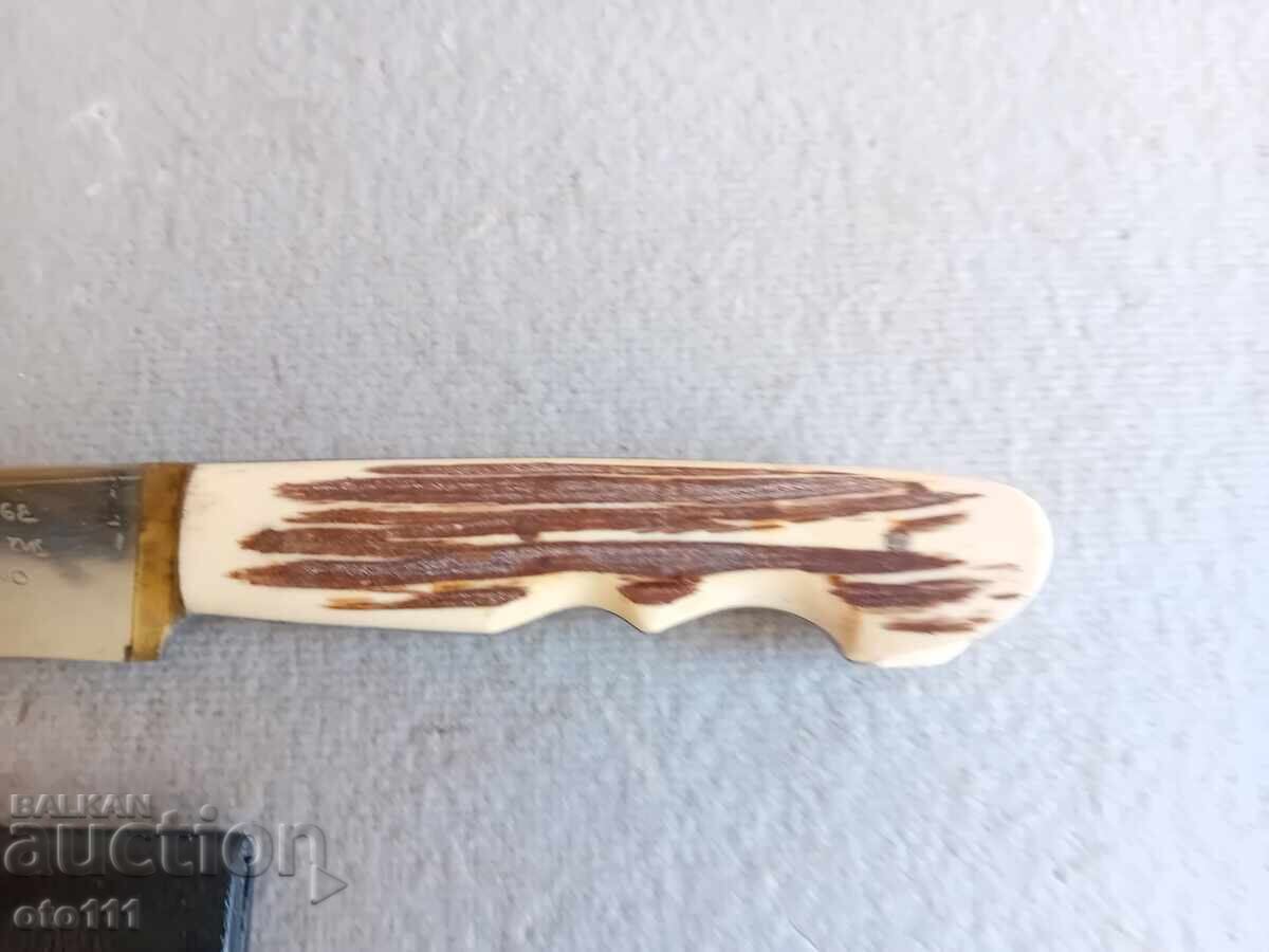Auction OLD GREEK KNIFE - BONE HANDLE Auction OLD GREEK KNIFE - BONE HANDLE