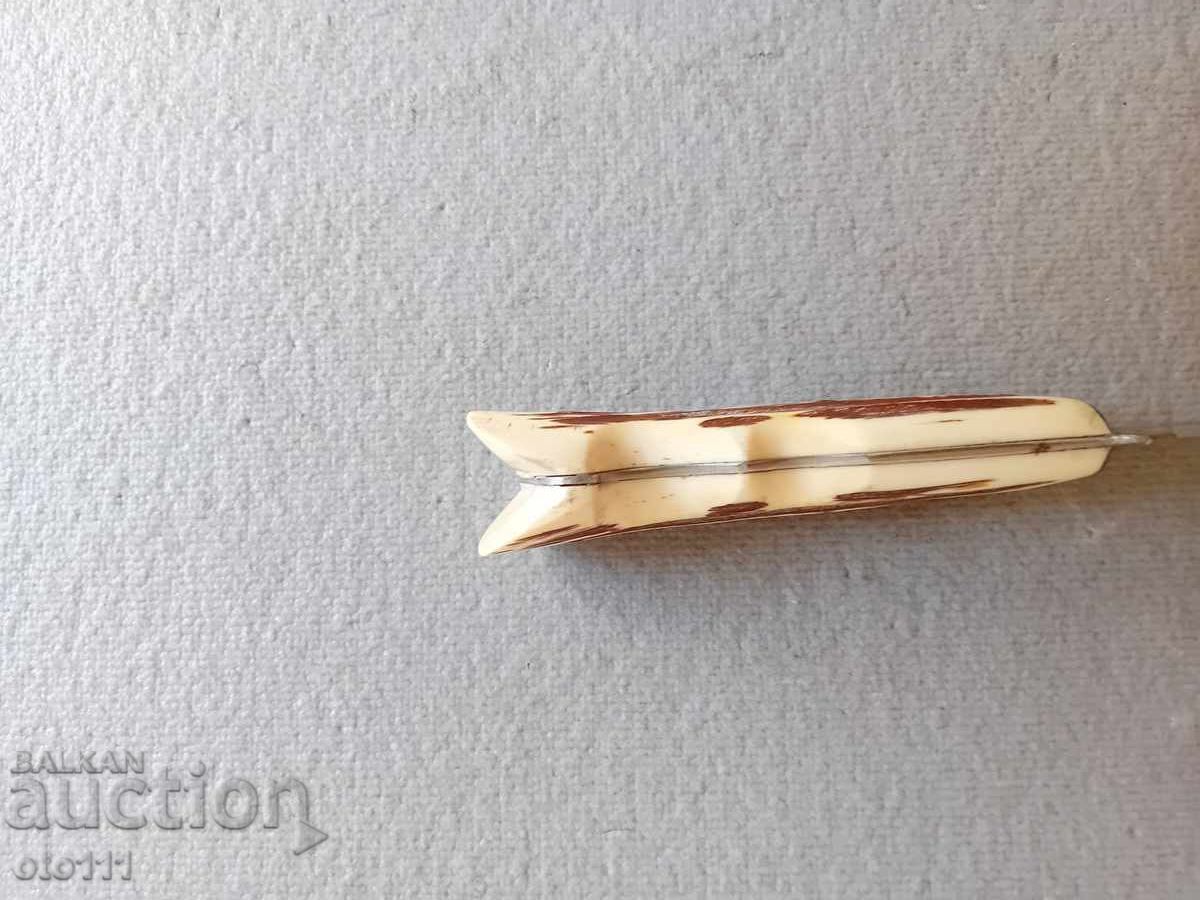 OLD GREEK KNIFE - BONE HANDLE - 5
