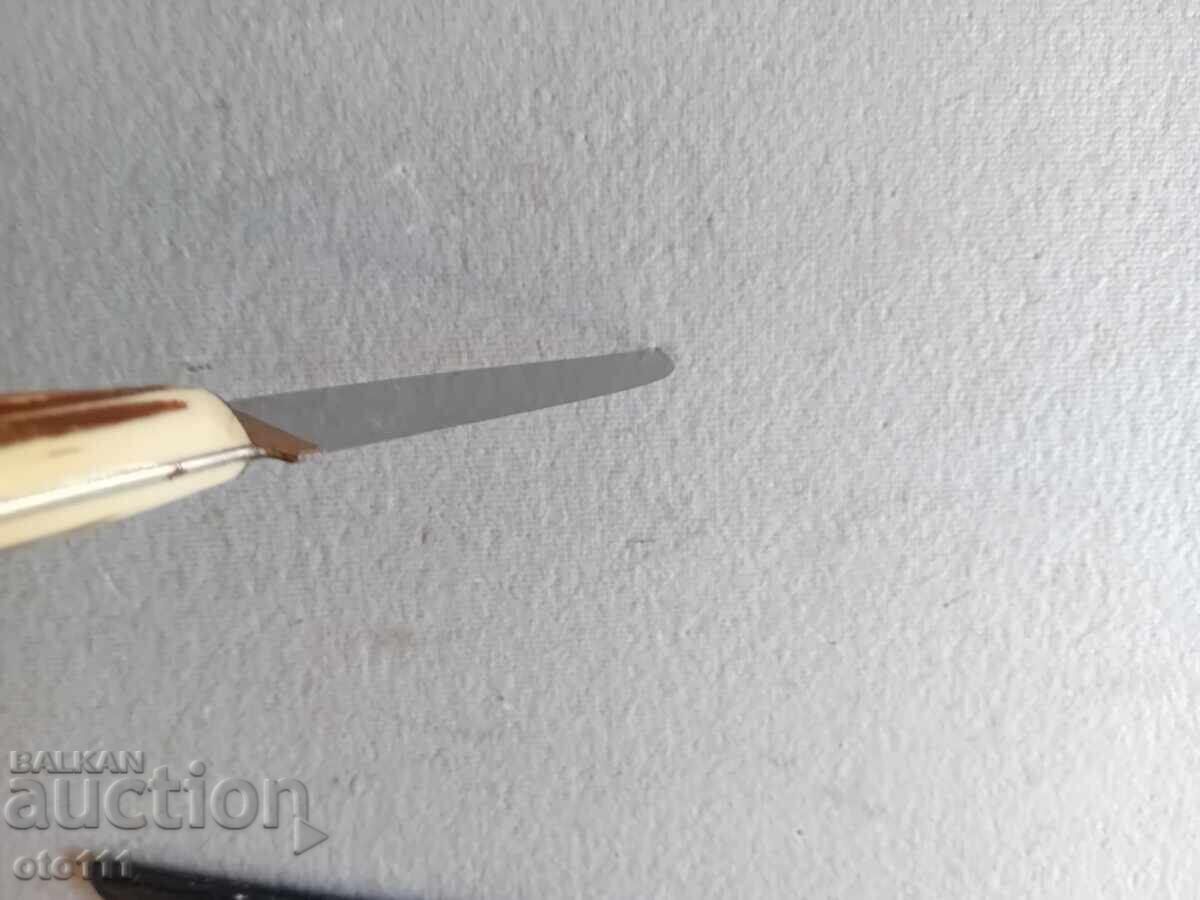 OLD GREEK KNIFE - BONE HANDLE - 6 OLD GREEK KNIFE - BONE HANDLE - 6