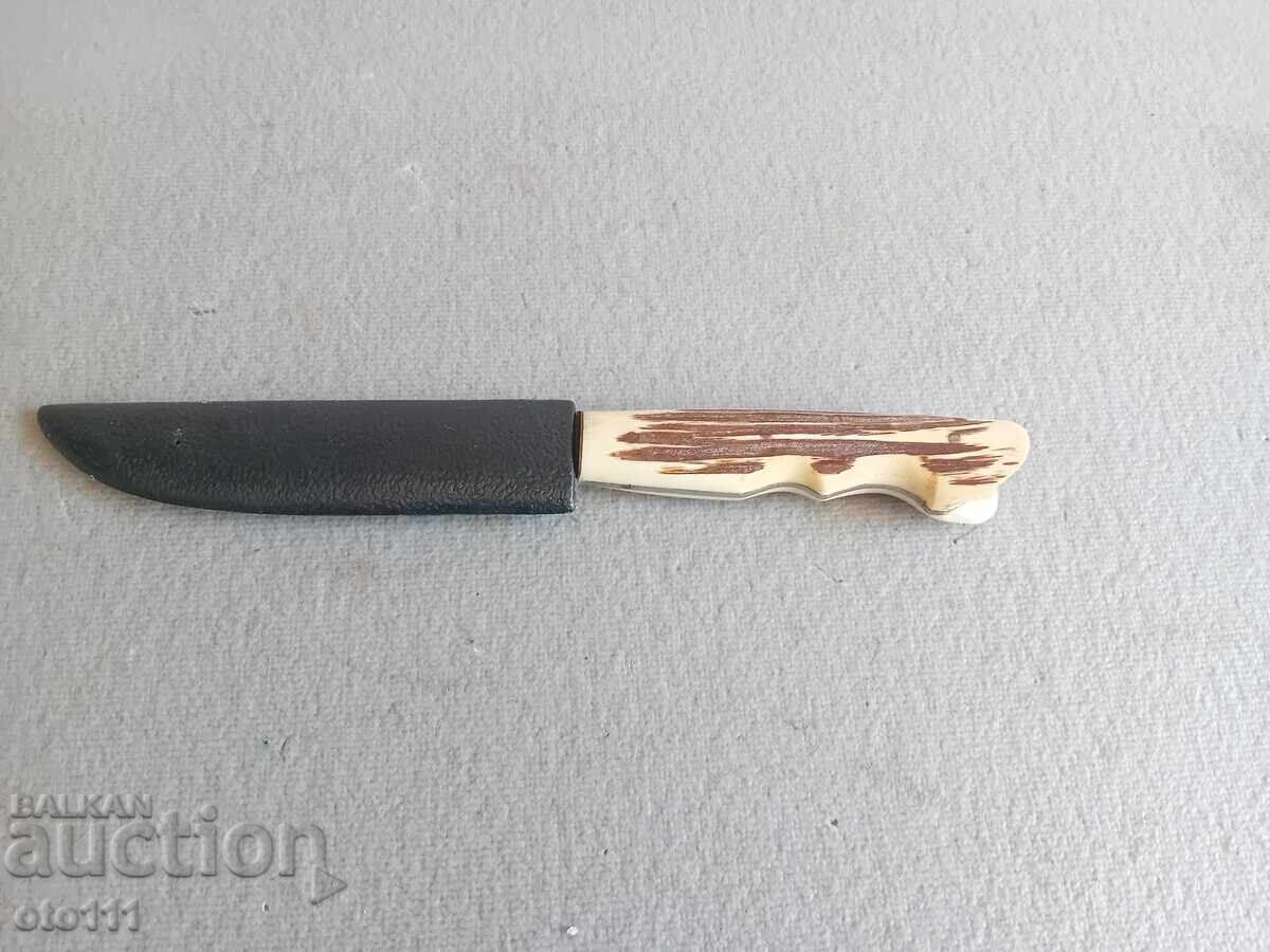 OLD GREEK KNIFE - BONE HANDLE - 7 OLD GREEK KNIFE - BONE HANDLE - 7