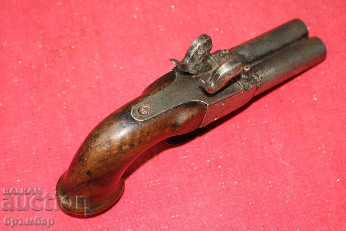 Double-barreled capsule small double-barreled capsule pistol. *1 with price 340.00 BGN | € 173.84 Double-barreled capsule small double-barreled capsule pistol. *1 with price 340.00 BGN | € 173.84