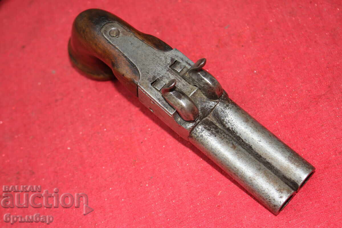 Delivery of Double-barreled capsule small double-barreled capsule pistol. *1 Delivery of Double-barreled capsule small double-barreled capsule pistol. *1