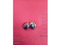 Cercei vechi cu email