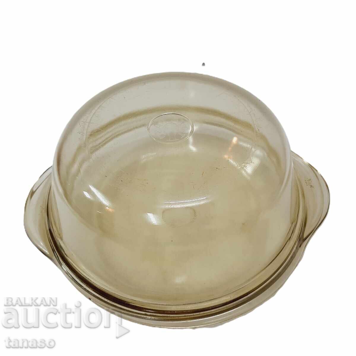 Fireproof glass pot with lid (11.4) - 5