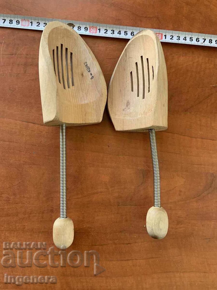 MOLD SHOE MOLDS WOOD BRANDED TENSIONERS STRETCHERS with price 12.00 BGN | € 6.14 MOLD SHOE MOLDS WOOD BRANDED TENSIONERS STRETCHERS with price 12.00 BGN | € 6.14