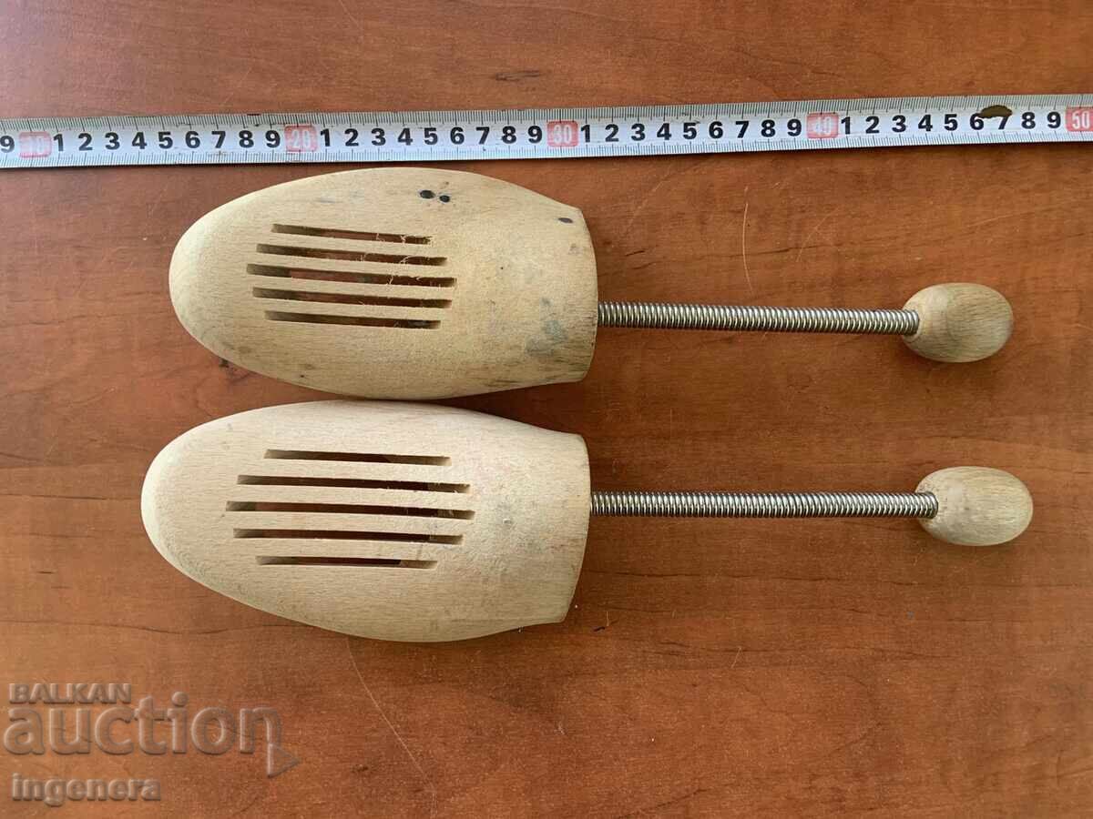 MOLD SHOE MOLDS WOOD BRANDED TENSIONERS STRETCHERS