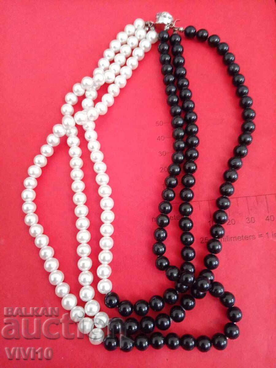 Старинно колие с перли