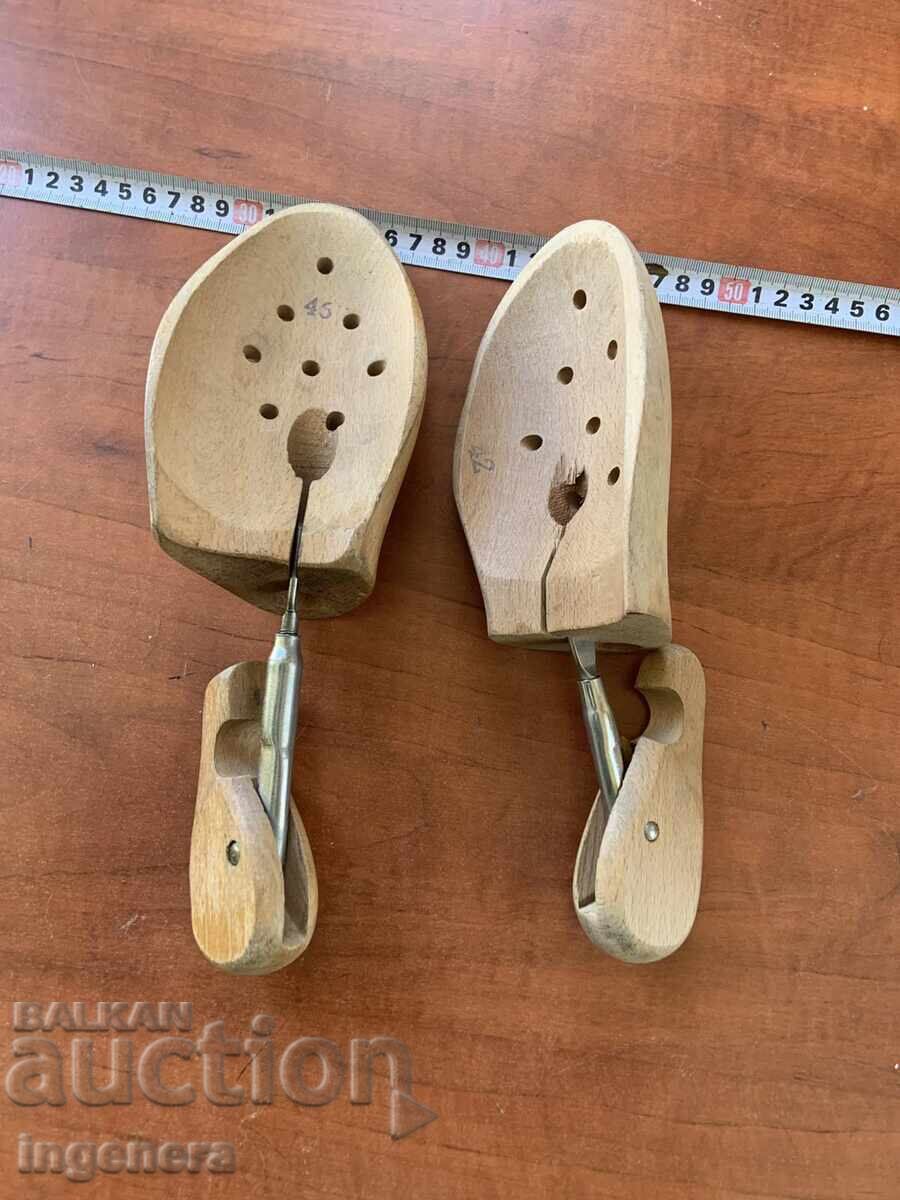 MOLD SHOE MOLDS WOOD BRANDED TENSIONERS STRETCHERS with price 14.00 BGN | € 7.16 MOLD SHOE MOLDS WOOD BRANDED TENSIONERS STRETCHERS with price 14.00 BGN | € 7.16