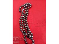 Antique hematite necklace