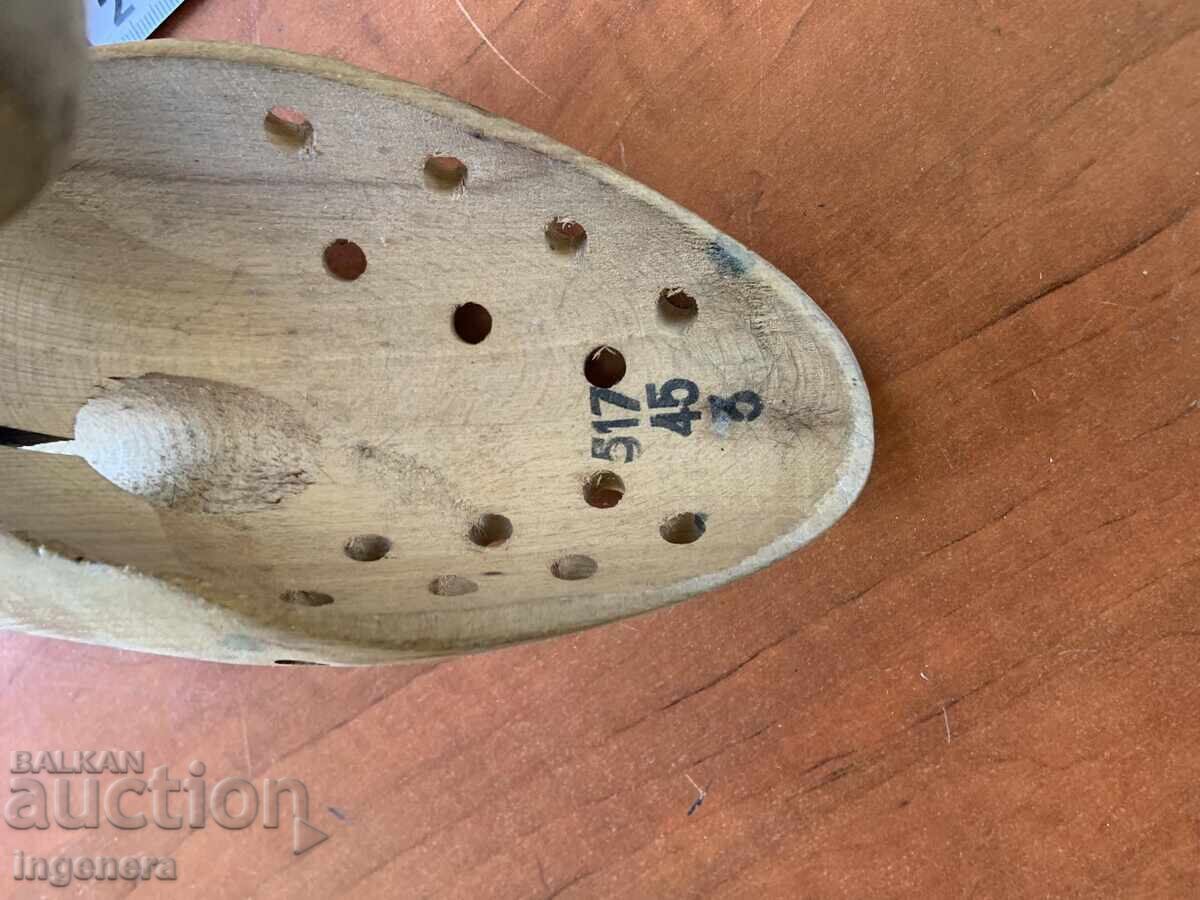 MOLD SHOE MOLDS WOOD BRANDED TENSIONERS STRETCHERS - 5