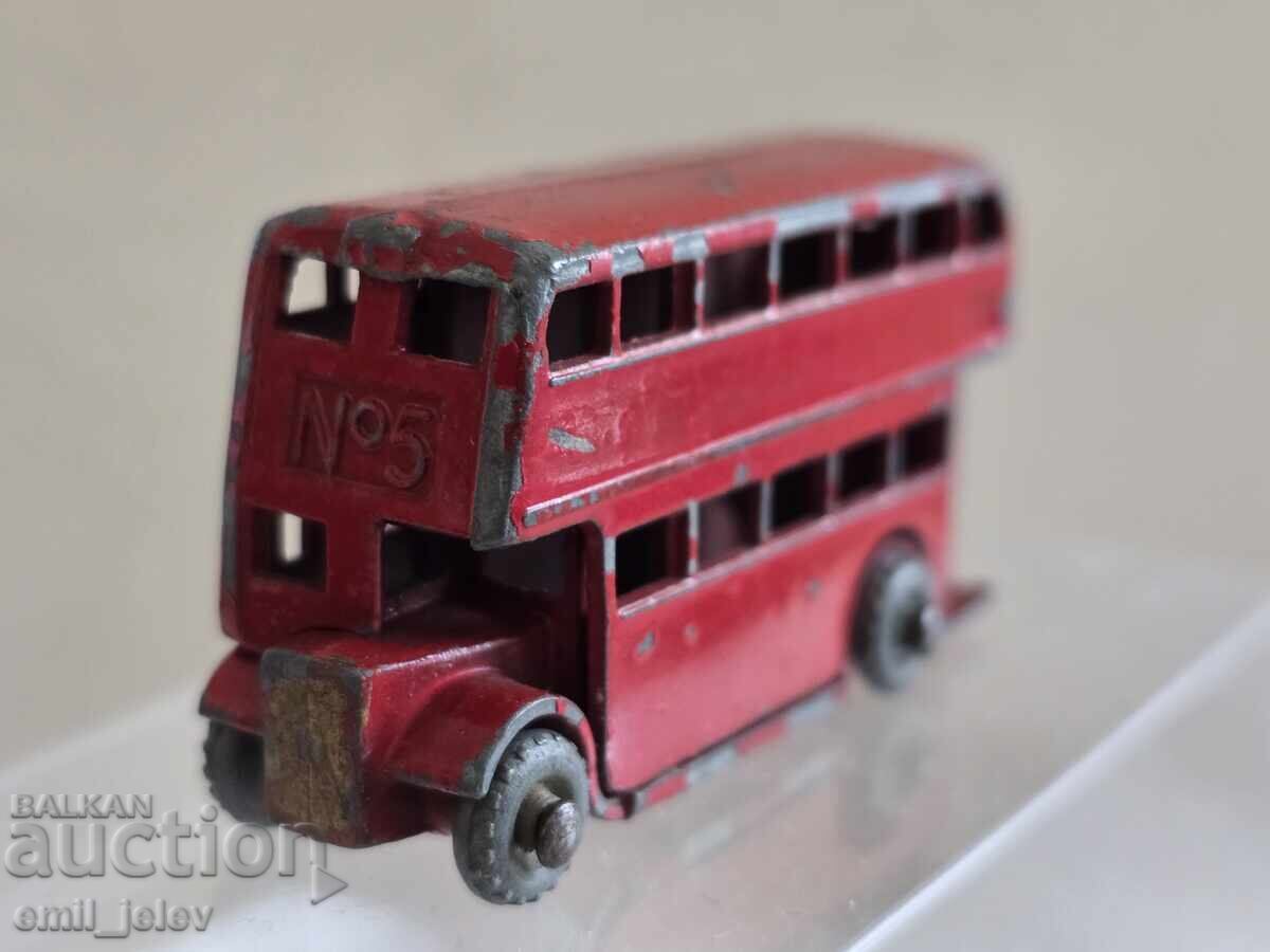 Auction LESNEY MATCHBOX - 5A Double Decker Bus 1954-1956 Auction LESNEY MATCHBOX - 5A Double Decker Bus 1954-1956