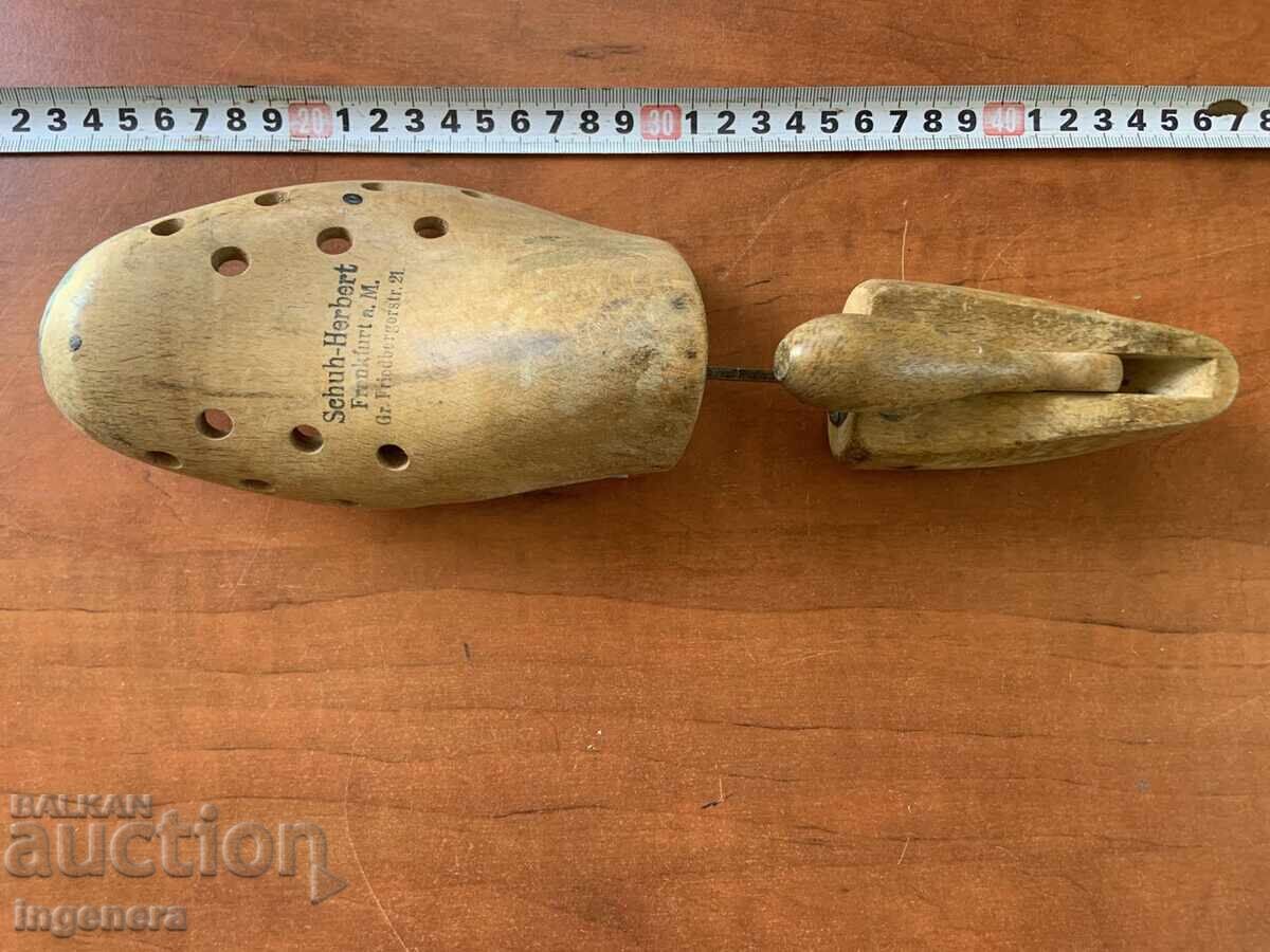 MOLD SHOE MOLDS WOOD BRANDED TENSIONERS STRETCHERS