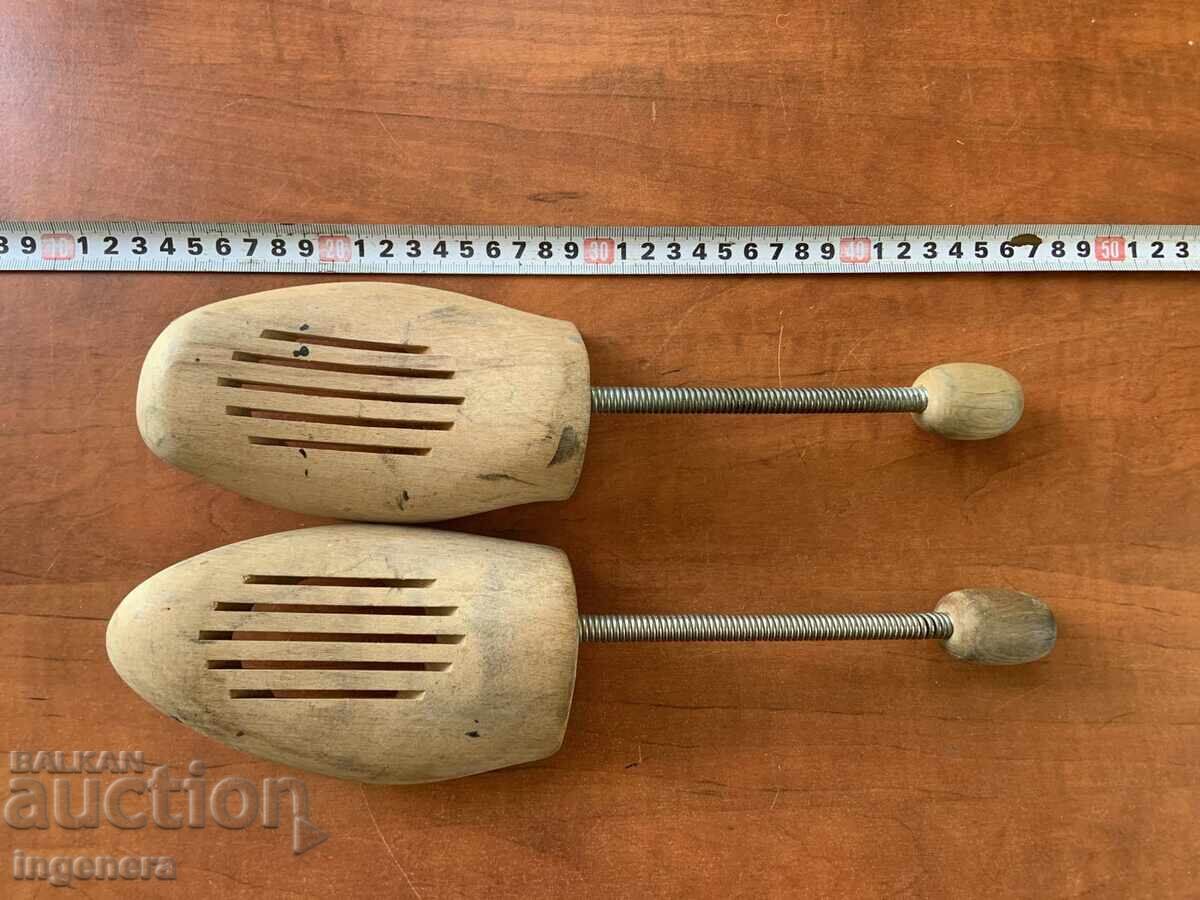 MOLD SHOE MOLDS WOOD BRANDED TENSIONERS STRETCHERS